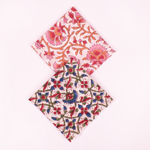Foulard carré unisexe en coton imprimé Paisley, style ethnique, printemps-été, bandana personnalisé, mouchoir pour le printemps - Product Image 3