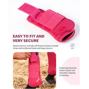 Botas de lujo para caballos de alta calidad, personalizadas, con forro de neopreno, transpirables, ligeras y de diseño ajustable. - Product Image 3