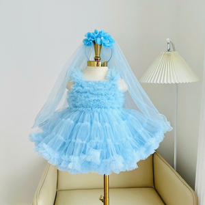 Vestido de Tutú de Lujo Personalizado para Bebé, 15 Nhung Nguyen, Vestido de Princesa Esponjoso para Niñas, Fabricante OEM/ODM - Product Image 2