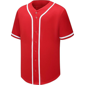Premium quality custom sublimation baseball jersey team uniform set for men and youth - Product Image 1