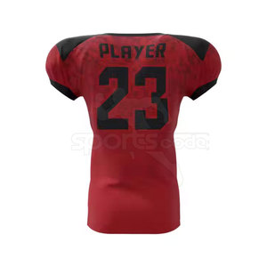 Uniforme de Fútbol Americano Transpirable de Poliéster, Nuevo Estilo, Servicio OEM, Diseño Personalizado para Mujer, Superventas - Product Image 3