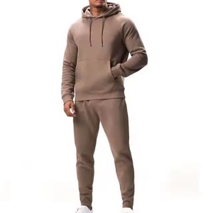 Conjunto Deportivo de Alta Calidad 100% Algodón, Diseño Desgastado, Pantalones Deportivos con Capucha para Invierno, Ecológico, con Apliques, Tallas Grandes - Product Image 1