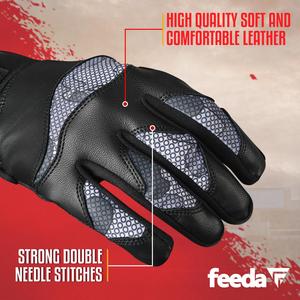 Guantes de Bateo de Béisbol Black Cobra, para Mano Derecha/Izquierda, de Alta Calidad, Elásticos, con Cierre de Gancho y Bucle, Transpirables, Antideslizantes y Duraderos - Product Image 2