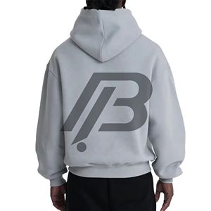 Sudaderas con Capucha al por Mayor, Fabricantes de Logotipos Personalizados, Sudadera Gruesa de 450 g/m², Sudadera con Capucha Extra Grande de Diseño para Hombre - Product Image 6