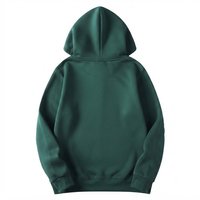 Nouvel ensemble de survêtement vert à capuche pour homme avec broderie pissenlit, manches longues, tenue décontractée d'automne, pantalon uni à cordon de serrage