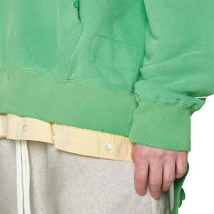 Sudaderas con Capucha Personalizadas de Alta Calidad para Hombre, Estilo Vintage, Hombros Caídos, Diseño Desgastado, Talla Grande - Product Image 6