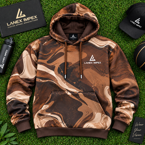 Sudadera con Capucha Sublimada con Estampado Completo Personalizado de Primera Calidad OEM, Sudadera con Capucha con Diseño Gráfico Personalizado, Ropa Urbana de Moda - Product Image 6