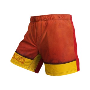 Pantalones cortos MMA para hombre, con estampado, cintura elástica, para entrenamiento en gimnasio, kickboxing, ligeros, de secado rápido, coloridos, para artes marciales mixtas. - Product Image 2