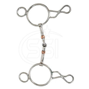 High Quality Stainless Steel Horse <b>Gag</b> <b>Bit</b> with Durable Structure Customizable Options for Experienced Riders and Trainers - Product Image 2