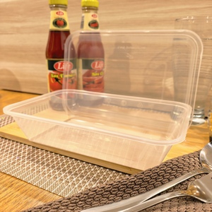 Conteneur alimentaire en PP pour micro-ondes de 900 ml avec couvercle, réutilisable, qualité congélateur, biodégradable, compostable, recyclable, respectueux de l'environnement - Product Image 4