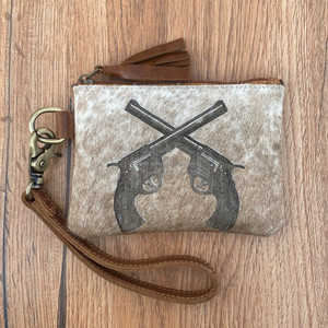 Gran oferta, RFID multifunción bolso de mano de lujo, muñequera de cuero genuino de piel de vaca, bolsa con cremallera y grabado láser, moda Vintage - Product Image 3