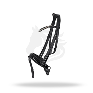 Brida de equitación inglesa SUNSET BRIDLE de tamaño completo para la comodidad del caballo - Product Image 1