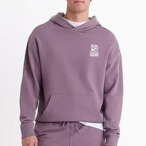 Conjunto de Sudadera con Capucha y Pantalones Cortos Casuales de Otoño para Hombre, Servicios OEM, Venta Caliente, Calidad Premium, Dos Piezas, 100% Algodón Transpirable, Hecho en Fábrica - Product Image 2