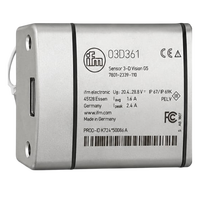Sensor Visi 3D Industri IFM O3D303 Kamera Deteksi Objek Cerdas 24VDC Casing Aluminium Ethernet Industri PK