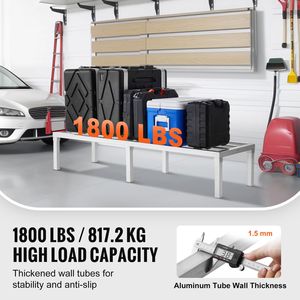 Scaffalatura Commerciale per Alimenti 60FT X 20FT 12FT, Capacità 1800 Libbre, in Alluminio Saldato per Stoccaggio - Product Image 2
