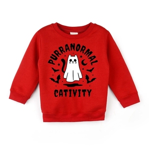 INDEX SPORTSWEAR Conjunto Deportivo Infantil con Estampado de Gato Rojo, Manga Larga, Cuello Redondo, Informal, para Otoño, 100% Algodón - Product Image 5