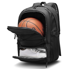 Sac à dos de sport unisexe personnalisé pour le basketball et le football en plein air, imperméable, grande capacité, léger - Product Image 1