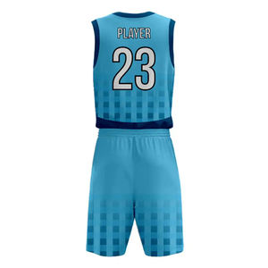 Ropa deportiva para hombre, uniforme de baloncesto de alta calidad, antiarrugas, totalmente personalizable, uniforme de baloncesto de última tendencia con peso ligero. - Product Image 3