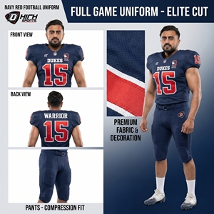 Conjunto de Uniforme de Fútbol Americano Personalizado Premium, Jersey de Malla Resistente, Uniforme de Equipo para Hombre Adulto, Secado Rápido, OEM - Product Image 5