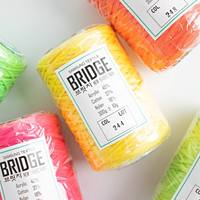 Fil à crocheter YARNA Bridge (300g) – Pelote épaisse, chaude, grand lot, fibre robuste et colorée, idéal pour débutants, pour des créations vibrantes