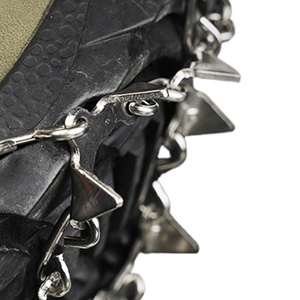 <span class=keywords><strong>Crampons</strong></span> d'alpinisme d'extérieur antidérapants pour chaussures d'escalade de randonnée sur glace, traction à griffes à 24 pointes, <span class=keywords><strong>crampons</strong></span> antidérapants pour chaussures - Product Image 3