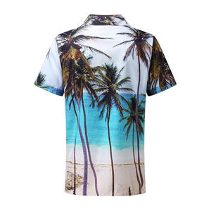 Wholesale Summer Fashion Moisture-Wicking Anti-Wrinkle <b>Beach</b> <b>Shirt</b> <b>for</b> <b>Men</b> & Women Breathable & Custom Vibrant Prints - Product Image 3