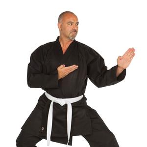 ชุดเทควันโดผ้าโพลีคอตตอนน้ำหนักเบา ออกแบบเองได้ ระบายอากาศดี ทนทาน ชุดฝึกซ้อม คอวี สำหรับผู้ชายและผู้หญิง - Product Image 1