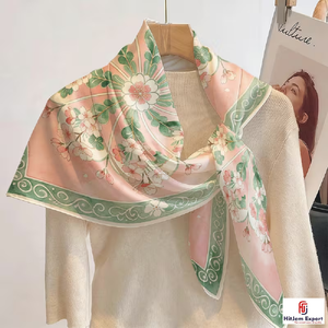 Premium Printed Long <b>Scarf</b> Soft Fabric Custom Branding White Label OEM ODM Textile Manufacturer Low MOQ Export Supplier - Product Image 4