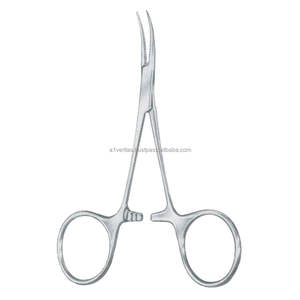 Pinces à artères droites et courbées en acier inoxydable A-1 VERITAS Jacobson-Halstead 13 cm |   porte-aiguille - Product Image 5
