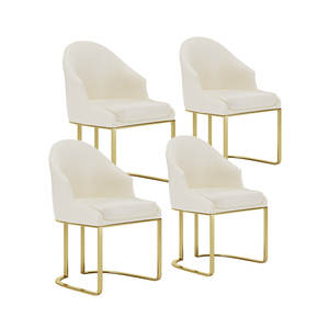 Ensemble de meubles de salle à manger de luxe, tables et chaises rondes en marbre et pierre frittée, meubles pour la maison, pour hôtel, utilisation en extérieur - Product Image 5