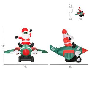 Pupazzo di Neve Gonfiabile Natalizio per Decorazioni Esterne Festive - Product Image 3
