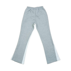 Top Trend Men's Casual 100% Cotton Sweatpants For Men's with Skeleton 3D Puff Print Stacked Flared Design Breathable Soft - Product Image 6