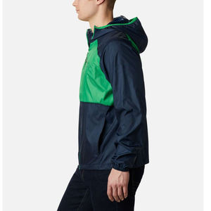 Chaqueta Cortavientos Impermeable de Invierno para Hombre, con Logotipo Personalizado, Ligera, Deportiva, con Capucha, de Tejido Softshell, Delgada, Transpirable, para Correr al Aire Libre - Product Image 3