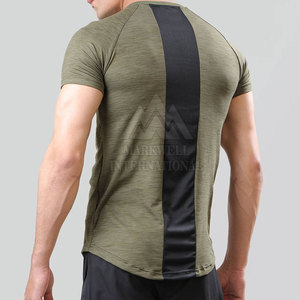 Camisetas de gimnasio transpirables para hombre, hechas a medida, en stock, hechas con el mejor material, hechas en Pakistán. - Product Image 2