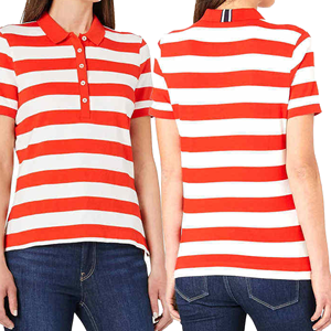 Camisetas Polo Personalizadas Sublimadas para Mujer, Tops de Verano de Manga Corta con Cuello en V, Camiseta Deportiva de Golf - Product Image 3