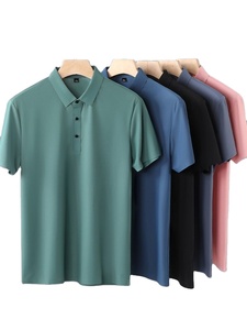 Chemise décontractée pour homme la plus vendue, personnalisée avec votre marque, en jersey 100 % coton de haute qualité, anti-plis, à épaules tombantes, manches courtes, 220g - Product Image 6