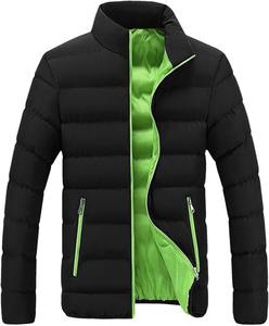 Chaqueta Bomber Impermeable Ecológica de Alta Calidad (220g) para Hombre, Abrigo Cálido y Resistente con Bolsillo Frontal, para Clima Frío, 100% Fibra de Poliéster - Product Image 6