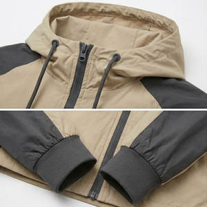 Chaqueta cortavientos para exteriores, chaqueta personalizada, servicio OEM, tela ligera, adecuada para senderismo, entrenamiento y viajes. - Product Image 3