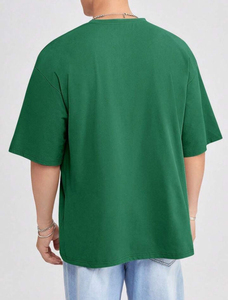 เสื้อยืดวินเทจทรงโอเวอร์ไซส์ ผ้าหนา พิมพ์โลโก้ตามสั่ง คุณภาพสูง ผ้าฝ้ายแท้ สีซีดแบบซันเฟด ทรงไหล่ตก - Product Image 3