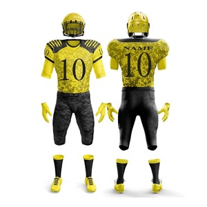 Full Sublimated Football Uniforms Youth Custom Breathable Quick Dry Stitched Jersey Pants Set Team Logo Numbers - Product Image 1