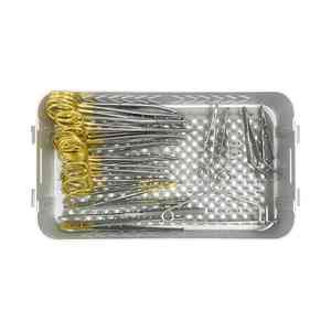 Juego de Pinzas para Tejidos Blandos de Alta Calidad, Acero Inoxidable Alemán, Manual, Profesional, para Disección, Cirugía y Ortopedia - Product Image 1