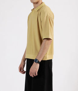 เสื้อยืดผู้ชายไซส์ใหญ่ ผ้าเจอร์ซีย์คอตตอน/โพลีเอสเตอร์ 100% ขายส่ง พร้อมซิป พิมพ์ลายสกรีนตามสั่ง ระบายอากาศได้ดี สไตล์ฮิปฮอป แขนสั้น - Product Image 2