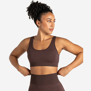 Soutiens-gorge de sport légers et respirants en dentelle sans armatures pour femmes, coupe ajustée, pour l'été, entraînement et gym, haute qualité - Product Image 1