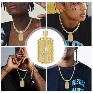 Nuevo y Moderno Colgante Cuadrado Grande de Hip Hop para Hombre, con Circonitas, Estilo Iced Out - Product Image 5