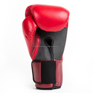 Nouveaux gants de boxe personnalisés de haute qualité en cuir de vachette d'origine avec logo personnalisé gants de boxe d'entraînement de combat - Product Image 2
