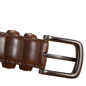 New Vintage Square Copper Buckle Waist Adjustable Genuine Leather <b>Belt</b> Eco-Friendly High Quality Manufacturer From Pakistan - Product Image 6