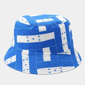 Chapeau Bob de Pêcheur Anti-UV Imprimé Drapeau National en Denim Brodé Camouflage Eoin Winston pour Sports, Pêche, Plage et Fêtes - Product Image 2
