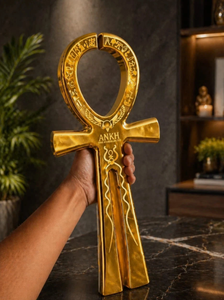 Llave Ankh del Vehemiento de la Vida: Diapasón gigante de 342Hz y 684Hz, herramienta de sonido de frecuencia curativa. - Product Image 2