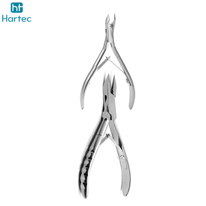 Cortauñas de Acero Inoxidable de Grado Médico de la Más Alta Calidad con Logotipo Personalizado, Empujador de Cutículas, Limpiador de Uñas, Lima Ergonómica, Juego de Herramientas para Podología - Product Image 5