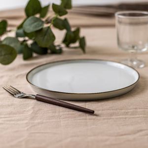 Solo 230 <b>Plate</b> Round <b>Ceramic</b> Flat <b>Plate</b> - Product Image 1
